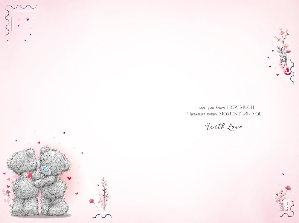 Bears Sat Together Boyfriend Valentine's Day Card {DC}