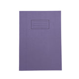 Janrax A4 Purple 80 Pages Feint and Ruled Exercise Book