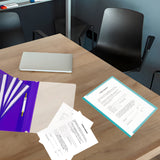 Pack of 12 Green A4 Project Folders by Janrax