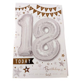 18 Today Balloon Boutique Greeting Card Balloon Boutique Greeting Card