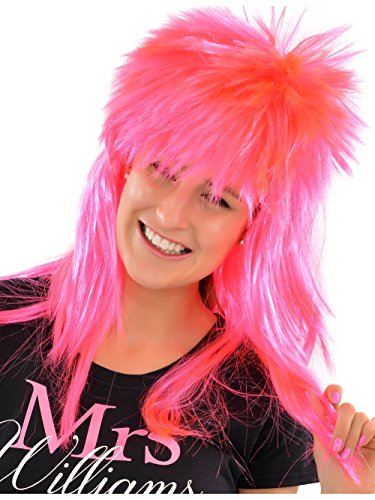 Pink Glam Rock Wig {DC}