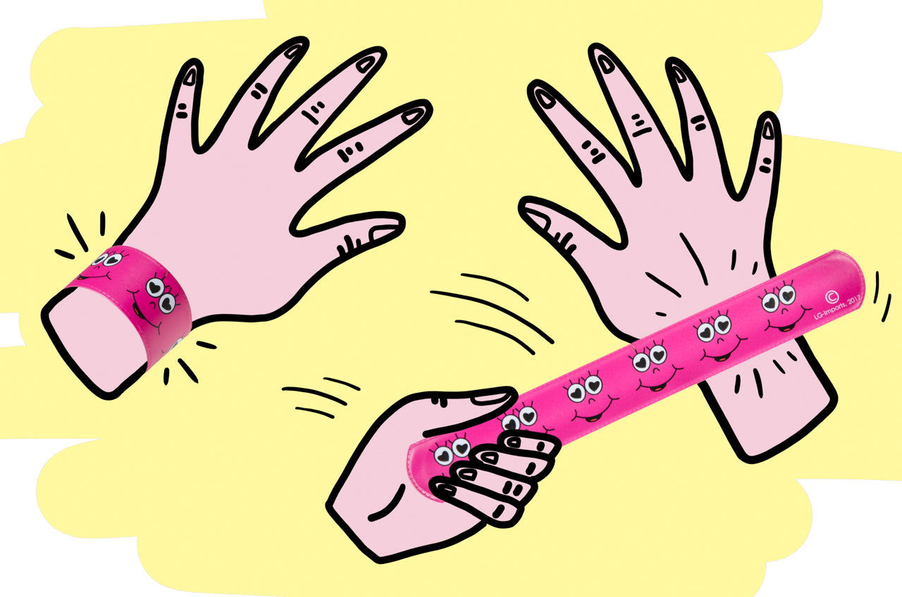 Single Emotion Face Snap Bracelet