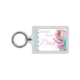 World's Best Niece Celebrity Style Keyring