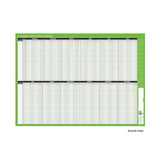 Janrax 2027 Staff 5 Day Week Planner Unmounted - 855 x 610mm