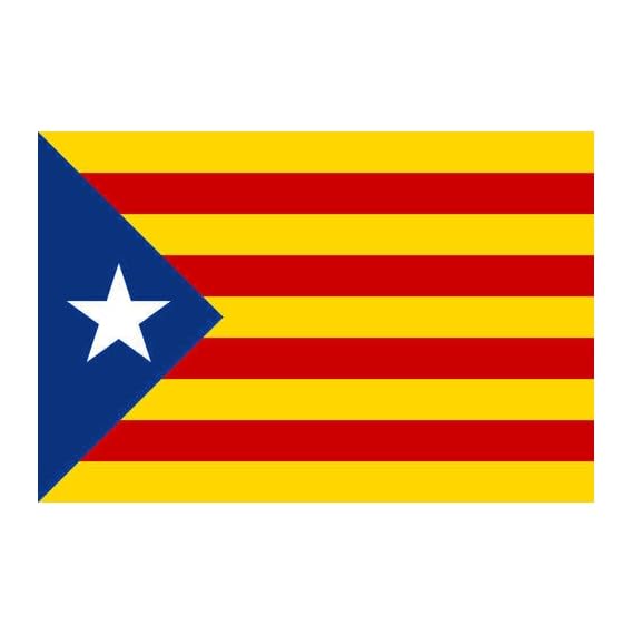 Estelada Catalunya Flag 5ft X 3ft