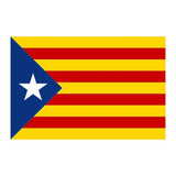 Estelada Catalunya Flag 5ft X 3ft