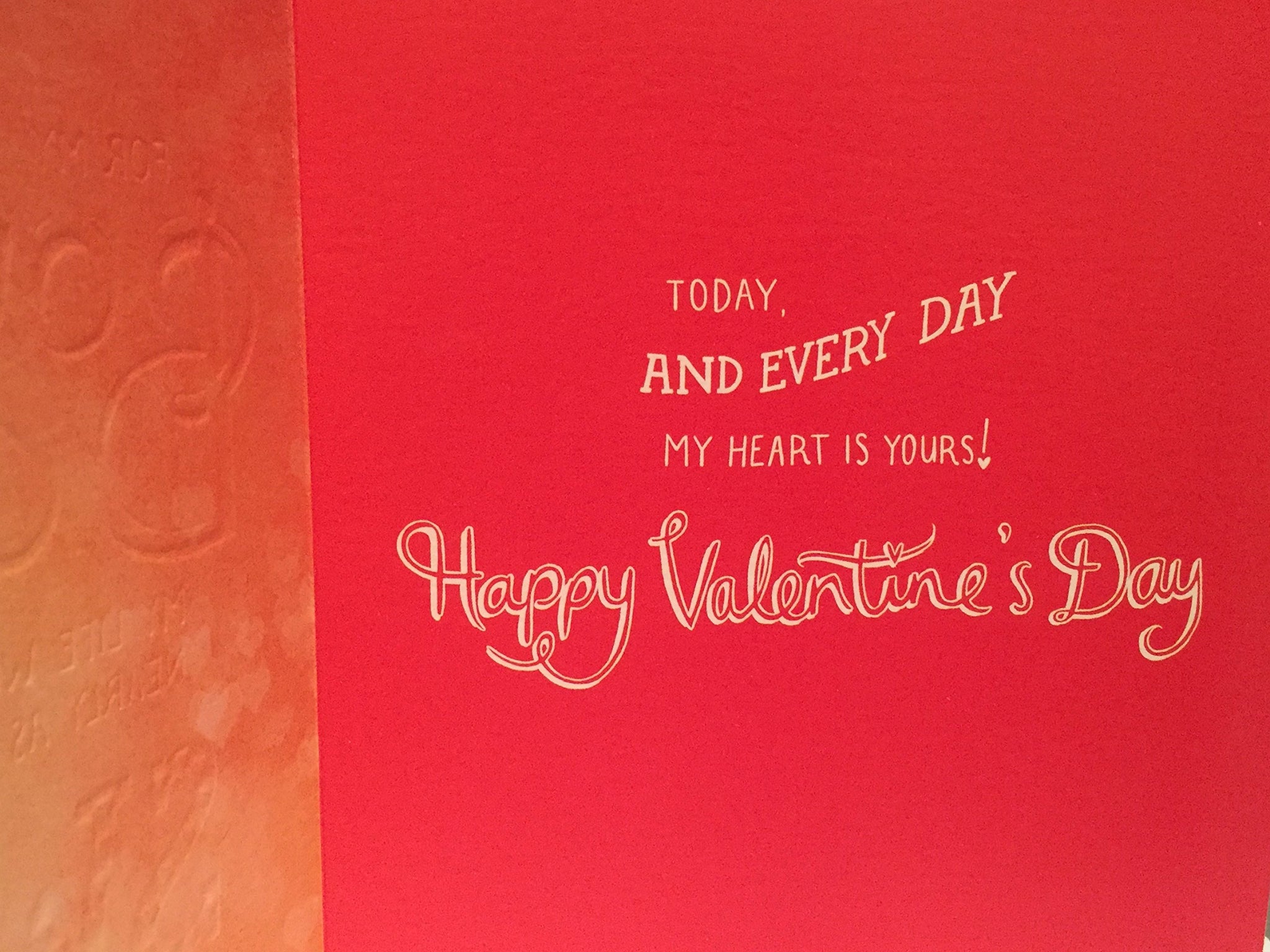 For My Boyfriend Beautiful Hearts Design Valentine's Day Card 