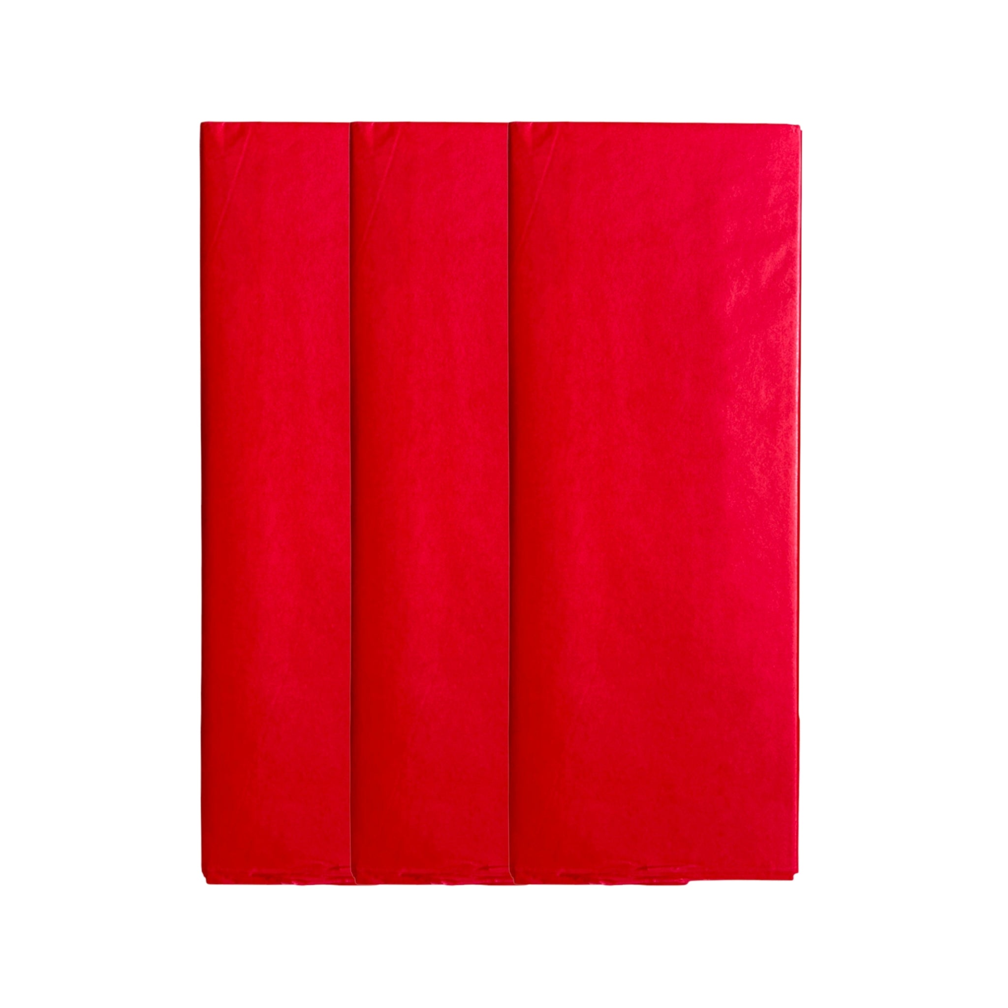 Pack of 10 Red Acid Free 50 x 70cm Tissue Paper Sheets