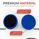 Pack of 12 Black 24mm Magnets