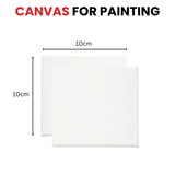 10x10cm Stretched Mini Canvas 280gsm