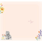 Bear With Flowers Especially For You Easter Card