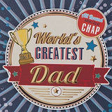 Worlds Greatest Dad Photo Frame 4" x 6" {DC}