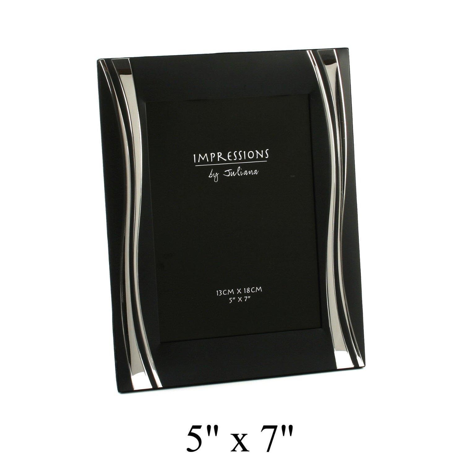 SHINY WAVE BLACK PHOTOGRAPH FRAME