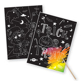 Pack of 2 Halloween Scratch Art Set