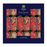Pack of 6 14" Robin Premium Christmas Dinner Crackers