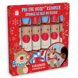 Pack of 6 12" Novelty Game Christmas Dinner Crackers