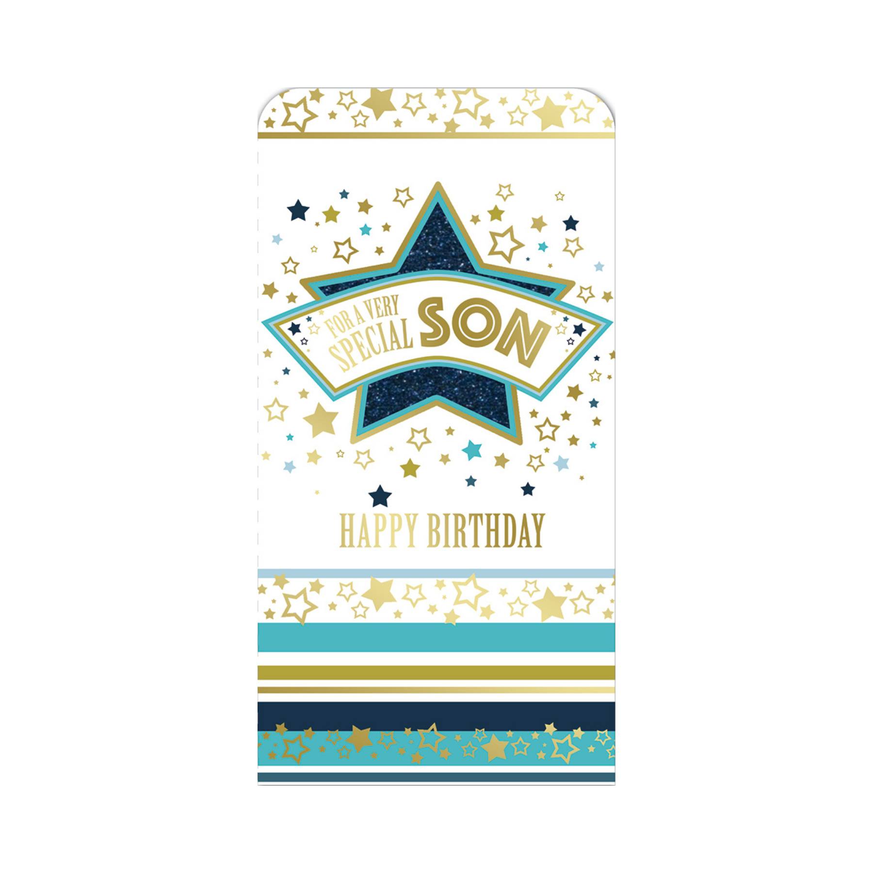 For a Very Special Son Star Design Birthday Luxury Gift Money Wallet Card