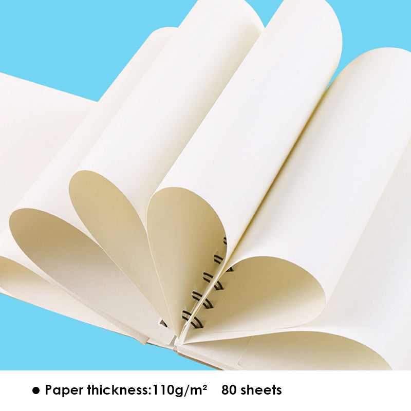 Spiral Sketch Book 80 Sheets 13.9 x 20cms