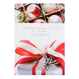 Hallmark Christmas Card 'Christmas Time Wishes'- Medium 