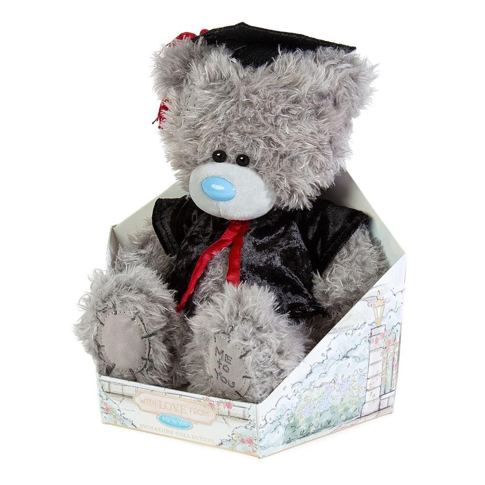 Me to You Tatty Teddy Cute Plush 19cm High Graduation Bear Presented On Premium Gift Plinth Signature Collection
