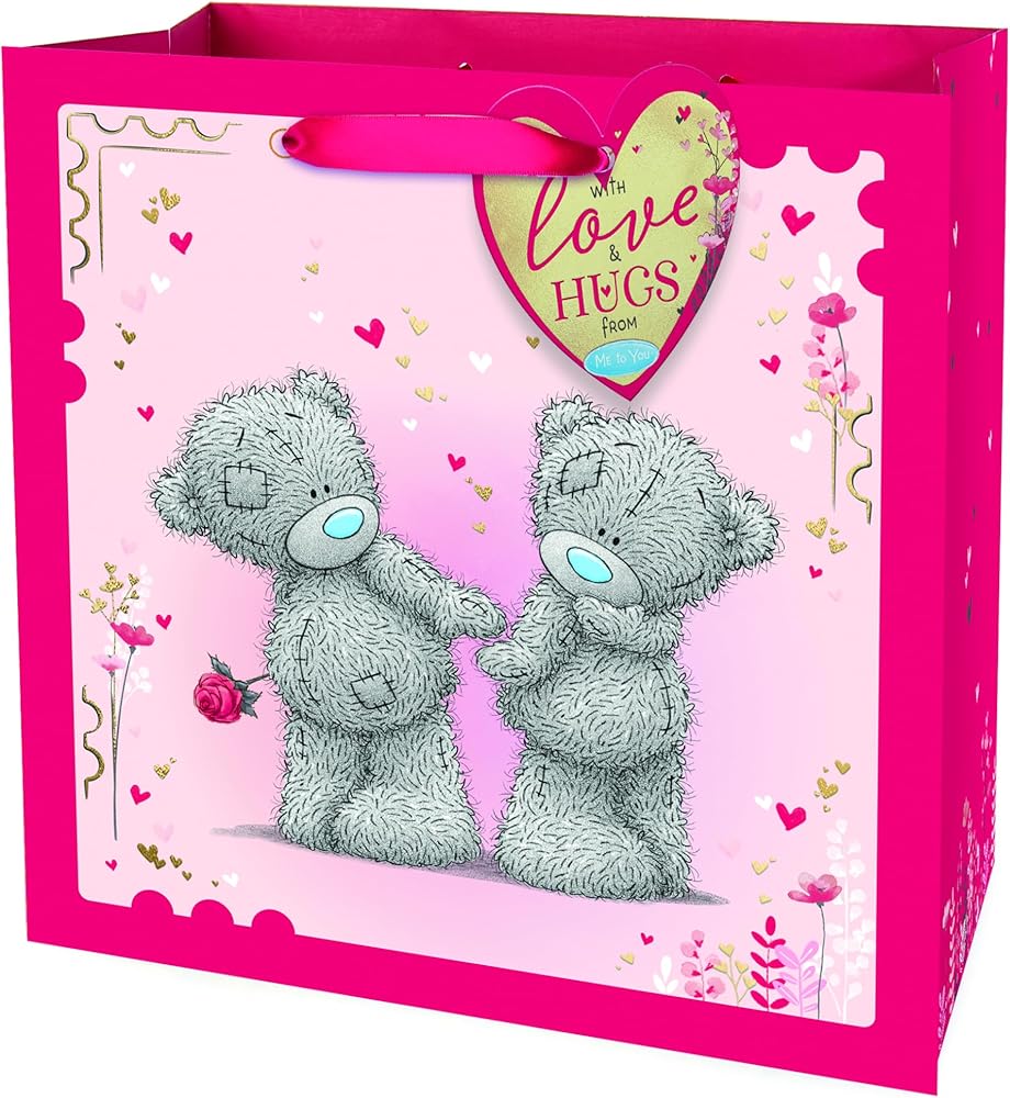 Me to You Tatty Teddy Valentine's Day Small Gift Bag {DC}