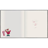 Boofle with Snow Boots and Skies Brother Christmas Card
