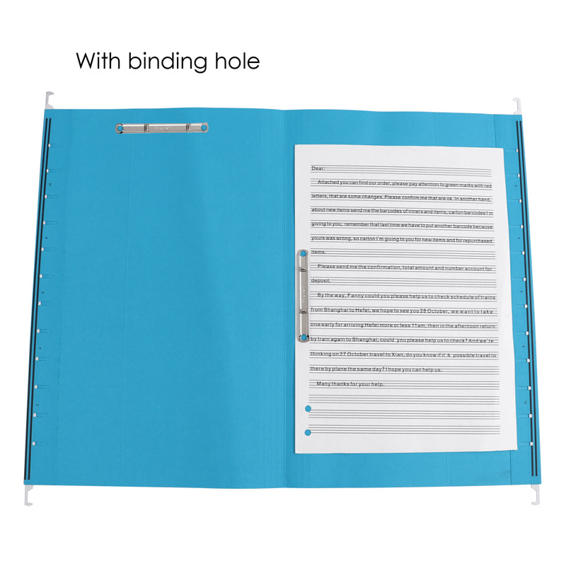 Pack of 10 Green A4 Suspension Files Folder