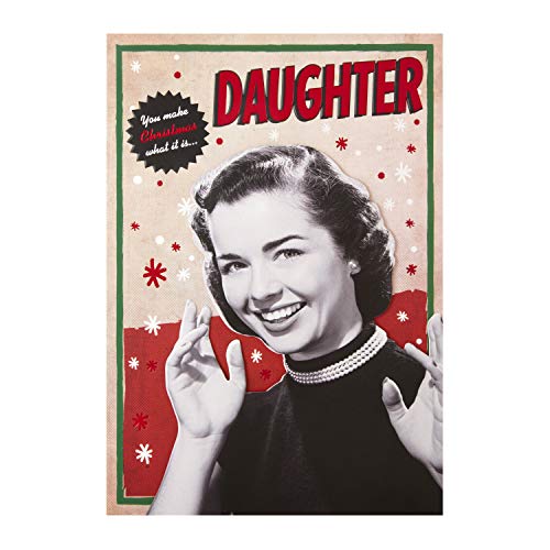 Daughter Christmas Card 'Share The Blame 