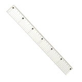 30cm Acrylic Cutting Ruler with Steel Edge