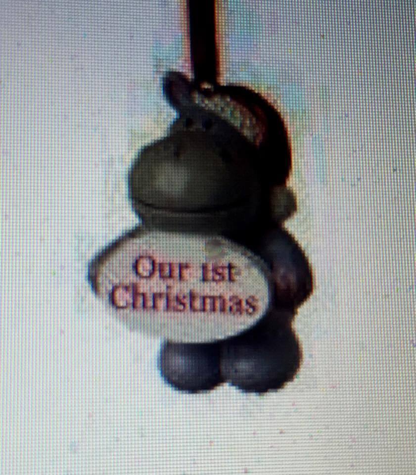 Elliot and Buttons Our 1st Christmas Christmas Tree Decoration