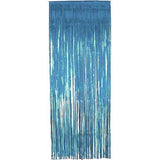 Curtain Door Foil Baby Blue 1.2cm Cut 92 x 244cm