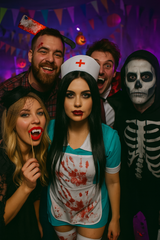 Adult Bloody Nurse Fancy Dress Up Costume
