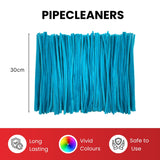 Pack of 50 Lilac Coloured Pipe Cleaners 30cm x 6mm Craft Chenille Stems