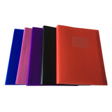 A4 Blue Flexible Cover 40 Pocket Display Book