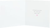 Balloons Design New Baby Girl Congratulations Card
