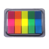 Single 100 Sheets Colorful Page Marker Index Tab Removable Sticky Notes