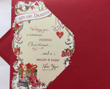 DAUGHTER TRADITIONAL CHRISTMAS GREETING CARD 
