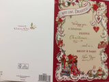 DAUGHTER TRADITIONAL CHRISTMAS GREETING CARD 