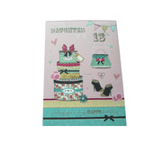 Dear Daughter On Your 18th Birthday Greeting Card 