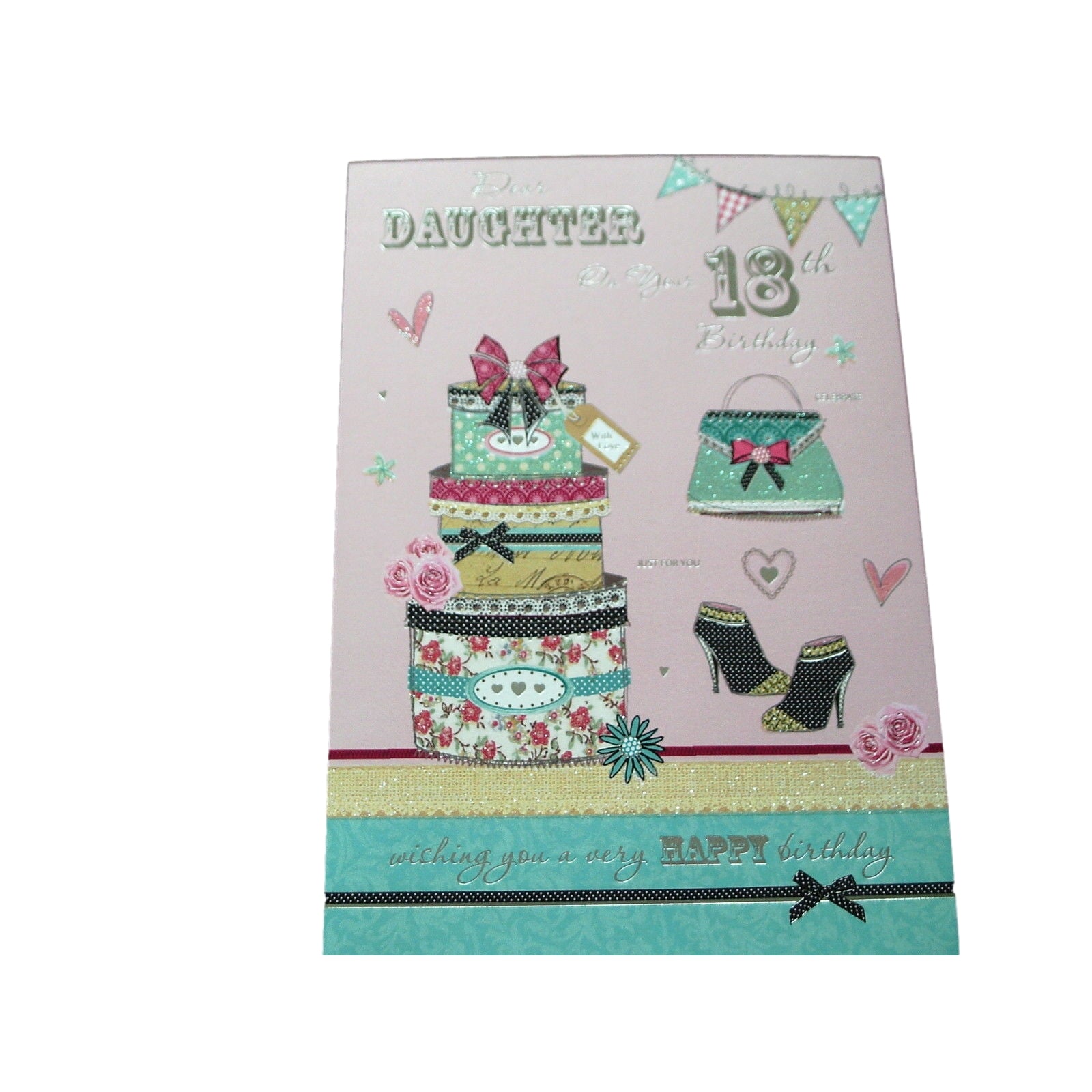 Dear Daughter On Your 18th Birthday Greeting Card 