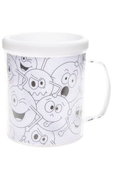 Emotion Faces Theme Color Your Own Mug