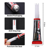 Pack of 12 Extremely Strong Clear Liquid Super Glue 3ml