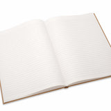 Rhino A4 Recycled 160 Page 8mm Lined Casebound Book