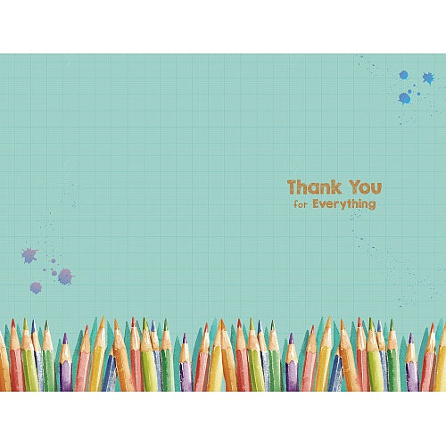 Wishing Well Studio Thank You Teacher Card