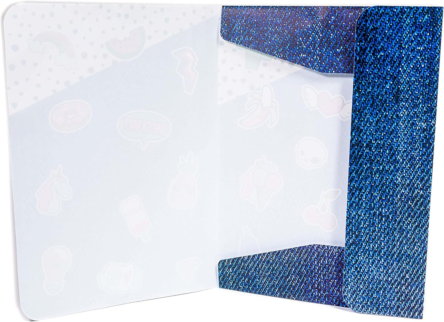 Pin Badge Wizard A4 Elasticated Folder {DC}