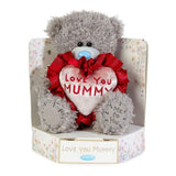 Me to You Tatty Teddy 15cm Plush Bear Holding 'Love You Mummy' Flower Official Mother's Day Collection