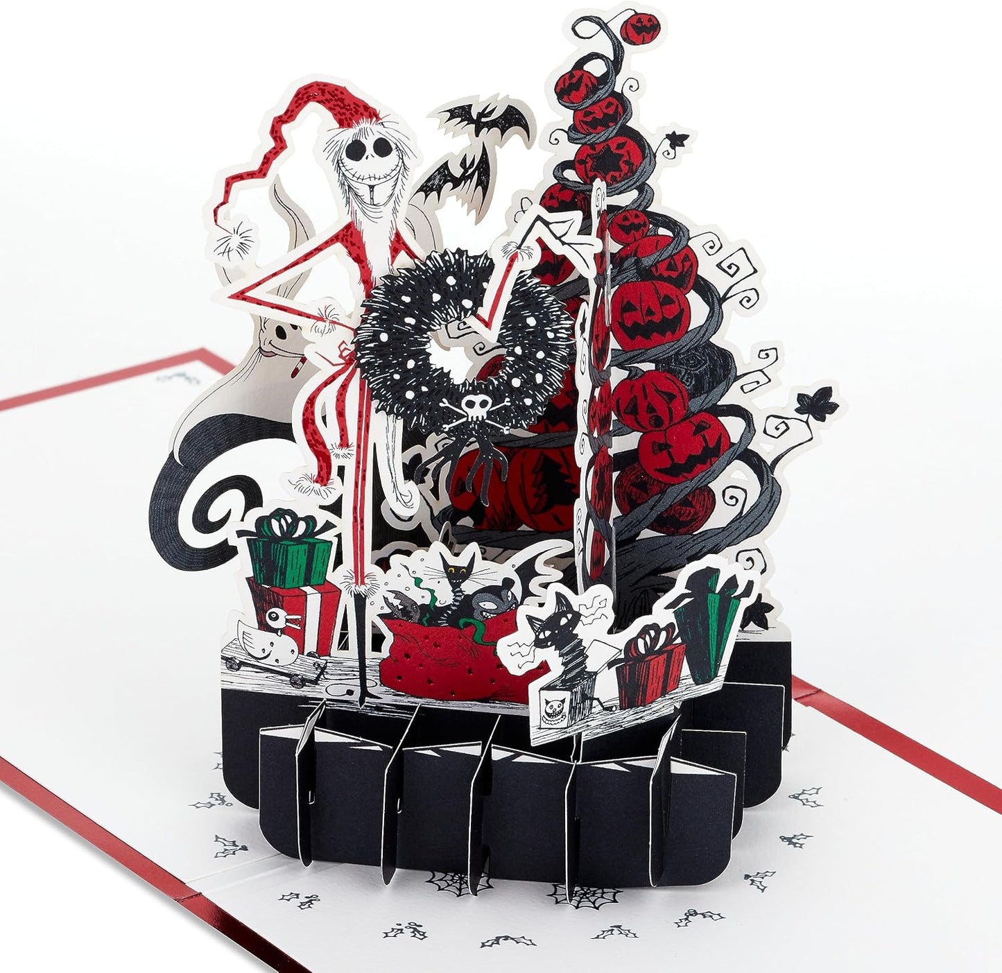 Jack Skellington Zero Design 3D Pop Up Nightmare Before Christmas Card