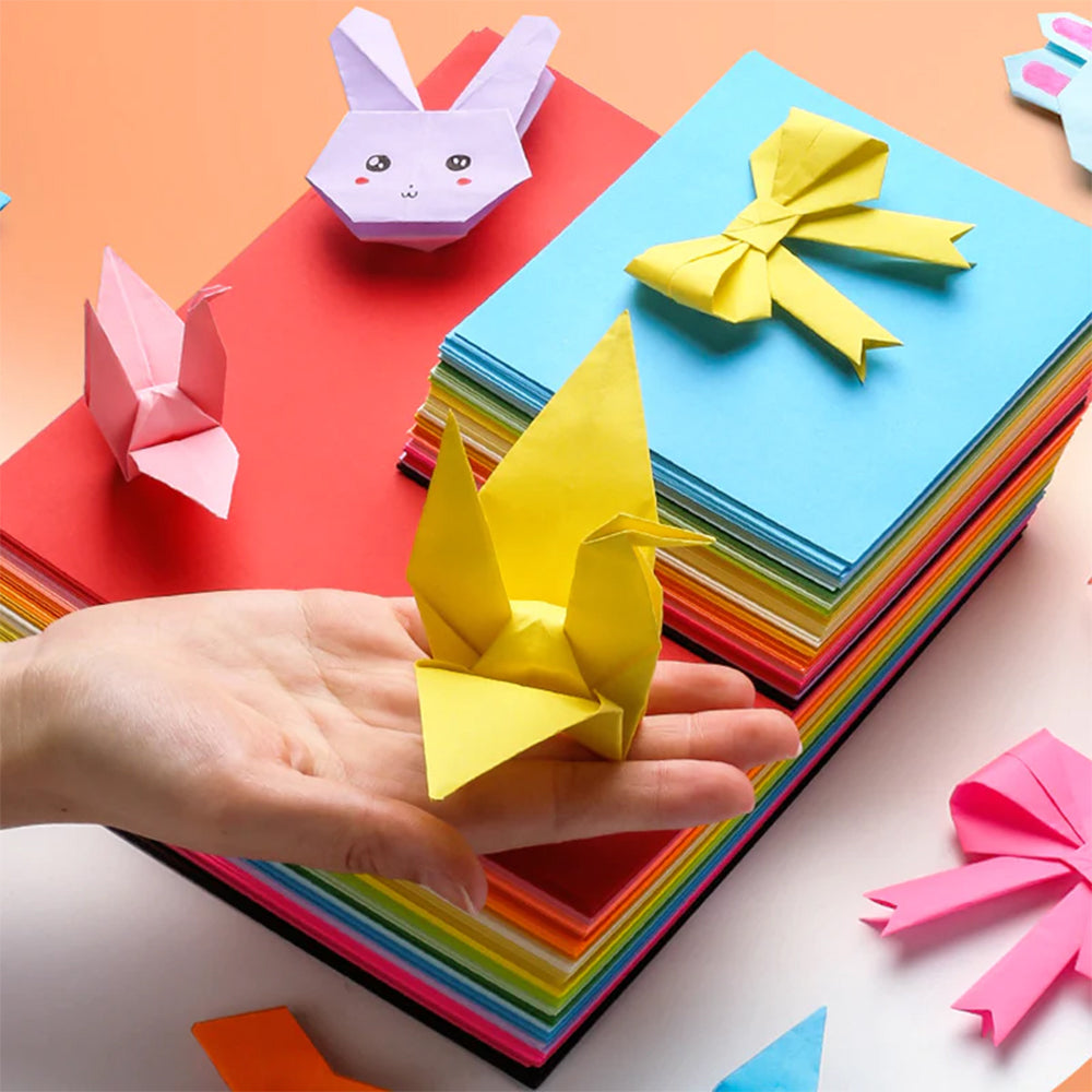 Pack of 50 A5 Assorted Primary Coloured Card 160gsm Sheets