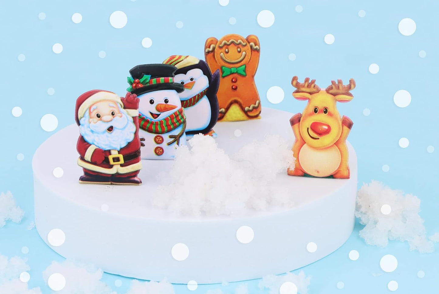 Single Christmas Finger Puppet {DC}