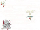 Bears Singing Aunt & Uncle Christmas Card